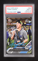 Tommy Edman Signed 2024 Topps Now #862 (PSA 9 | Auto Grade PSA 10) at PristineAuction.com