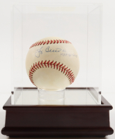 Yogi Berra Signed OAL Baseball With Display Case Inscribed "AL MVP 51-54-55" (Steiner) at PristineAuction.com