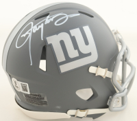 Lawrence Taylor Signed Giants Slate Alternate Speed Mini Helmet (Beckett) at PristineAuction.com