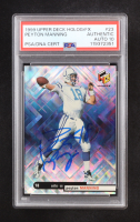 Peyton Manning Signed 1999 Upper Deck HoloGrFX #23  (PSA Authentic | Auto Grade PSA 10) at PristineAuction.com