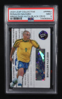 Ronaldo Nazario 2024 Leaf Collective Press Pass Authentics Autographs Crystal Black #PPRN1 #2/5 (PSA 9) at PristineAuction.com