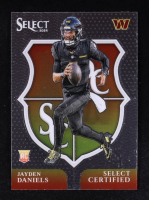 Jayden Daniels 2024 Select Select Certified Rookies #2 RC at PristineAuction.com