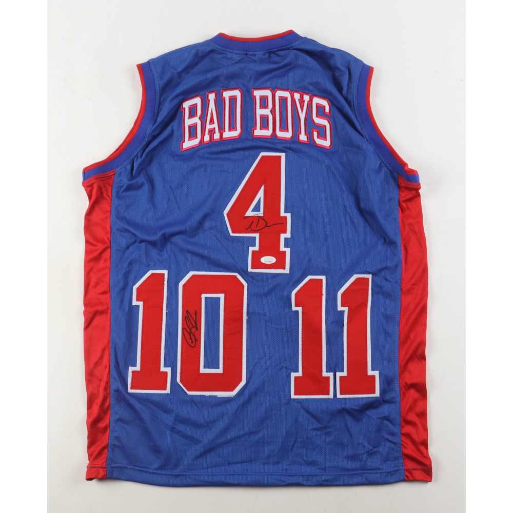 Dennis Rodman & Joe Dumars Signed "Bad Boys" Jersey (JSA) at PristineAuction.com