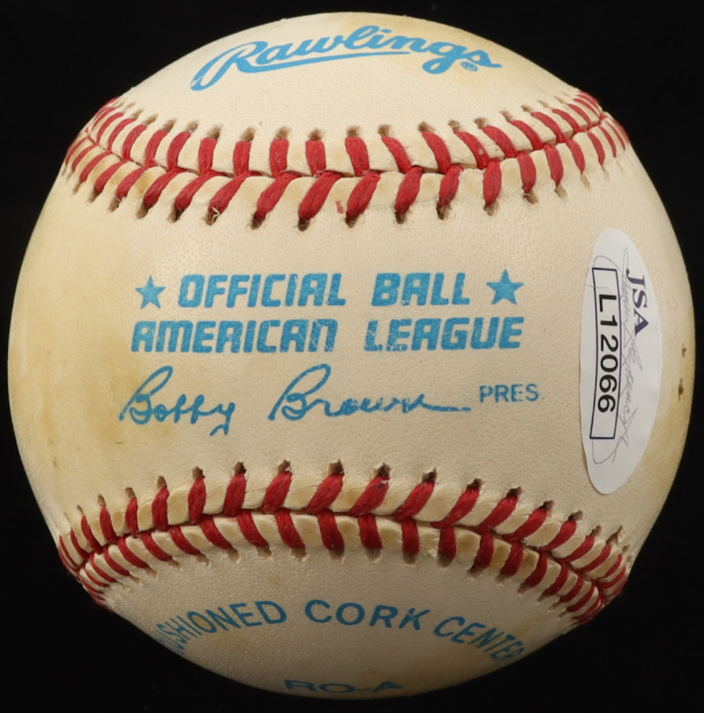 Carl Yastrzemski Signed OAL Baseball with Display Case (JSA) at PristineAuction.com Carl Yastrzemski Signed OAL Baseball with Display Case (JSA) at PristineAuction.com