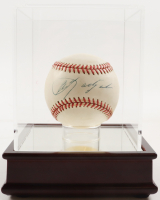 Carl Yastrzemski Signed OAL Baseball with Display Case (JSA) at PristineAuction.com