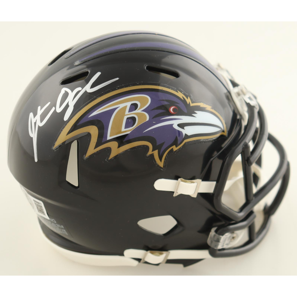 Jonathan Ogden Signed Ravens Speed Mini Helmet (Beckett) at PristineAuction.com