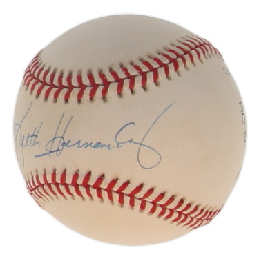 Keith Hernandez Signed ONL Baseball Inscribed "11 GG" (Steiner) at PristineAuction.com Keith Hernandez Signed ONL Baseball Inscribed "11 GG" (Steiner) at PristineAuction.com