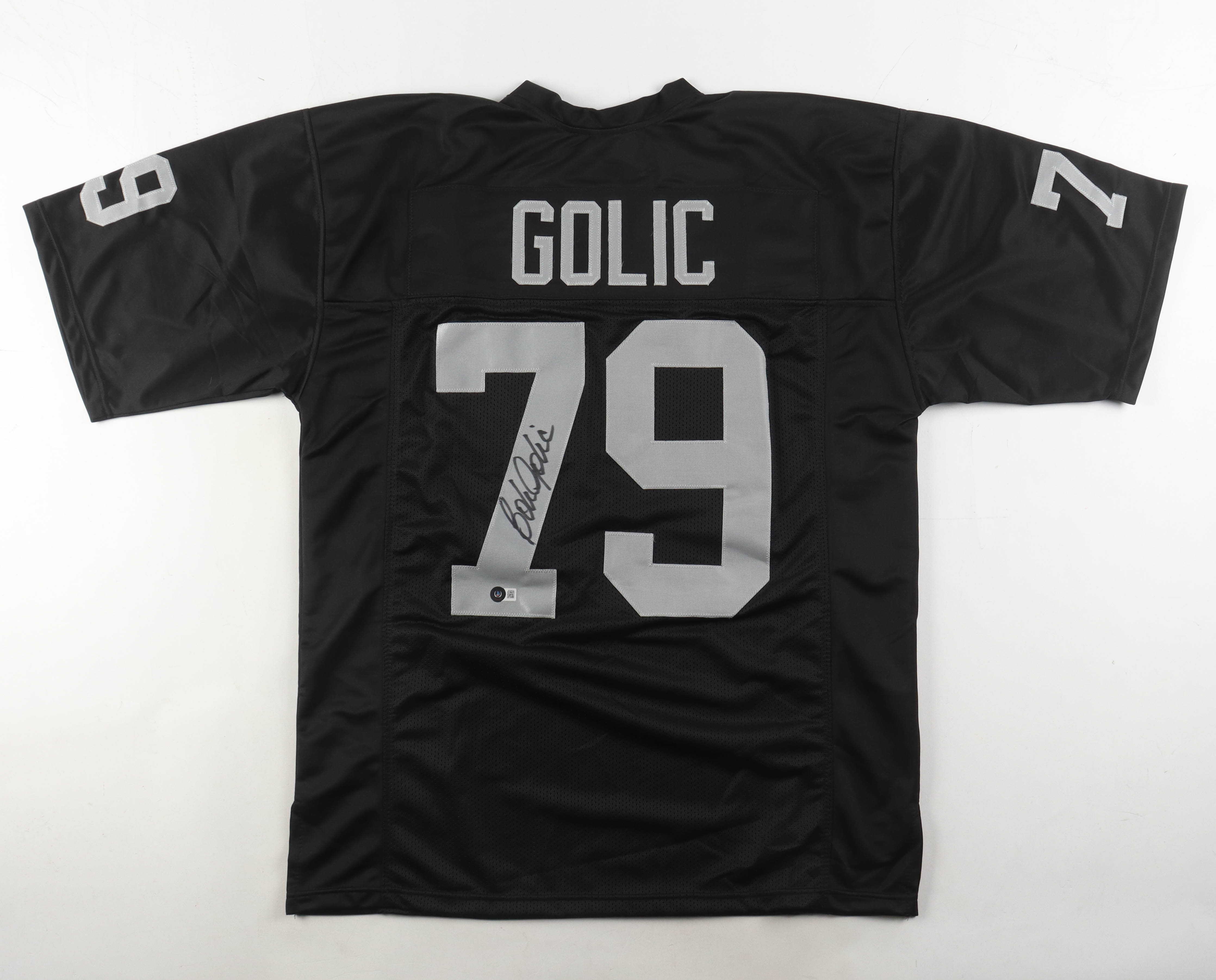 Bob Golic Signed Jersey (Beckett) at PristineAuction.com Bob Golic Signed Jersey (Beckett) at PristineAuction.com