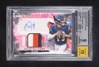 Caleb Williams 2024 Panini Topps Inception Provenance Patch Magenta Memorabilia Autographs #PPA-CW RC #73/99 (Beckett 9 | Autograph Grade BGS 10) at PristineAuction.com