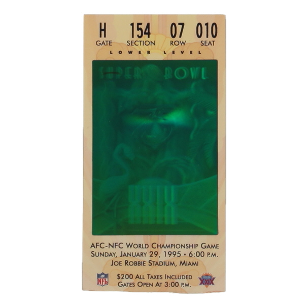 Super Bowl XIXX Tickets at PristineAuction.com Super Bowl XIXX Tickets at PristineAuction.com