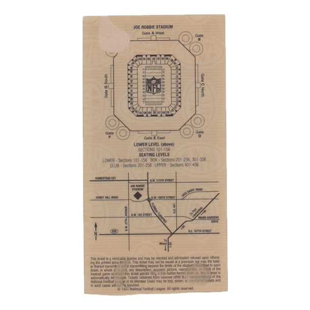 Super Bowl XIXX Tickets at PristineAuction.com Super Bowl XIXX Tickets at PristineAuction.com