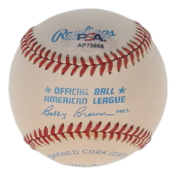 Bob Boone Signed OAL Baseball (PSA) at PristineAuction.com Bob Boone Signed OAL Baseball (PSA) at PristineAuction.com