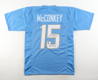 Ladd McConkey Signed Jersey Inscribed "BTFU" (Beckett) at PristineAuction.com