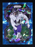 Marlon Humphrey 2021 Panini Prizm Prizms Blue Ice #288 #44/99 at PristineAuction.com