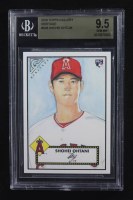Shohei Ohtani 2018 Topps Gallery Heritage #H26 RC (BGS 9.5) at PristineAuction.com