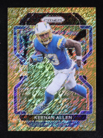 Keenan Allen 2021 Panini Prizm Prizms Gold Shimmer #166 #02/10 at PristineAuction.com
