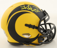 Kurt Warner Signed Rams Rave Alternate Speed Mini Helmet (Beckett) at PristineAuction.com