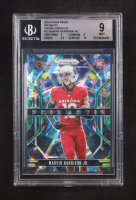 Marvin Harrison Jr. 2024 Panini Prizm Prizmatic Green Ice #12 RC (BGS 9) at PristineAuction.com