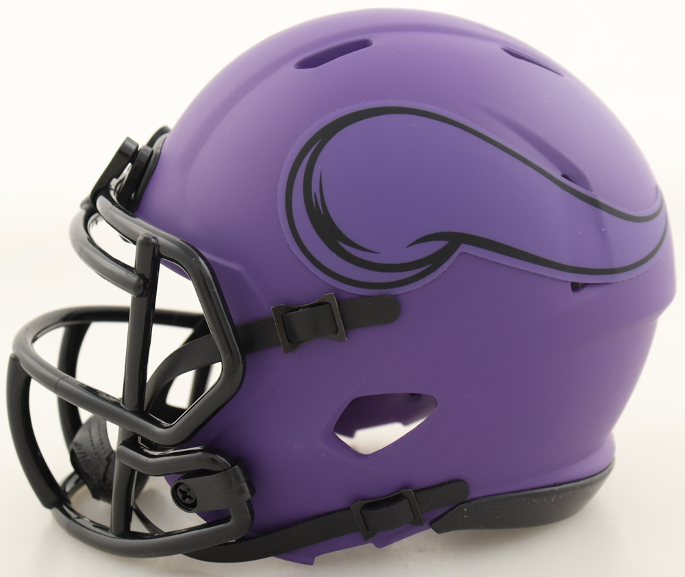 Adrian Peterson Signed Vikings Rave Alternate Speed Mini Helmet (Beckett) at PristineAuction.com Adrian Peterson Signed Vikings Rave Alternate Speed Mini Helmet (Beckett) at PristineAuction.com