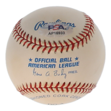 Bob Feller Signed OAL Baseball (PSA) at PristineAuction.com Bob Feller Signed OAL Baseball (PSA) at PristineAuction.com