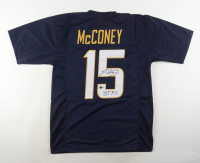 Ladd McConkey Signed Jersey Inscribed "BTFU" (Beckett) at PristineAuction.com