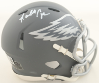 Randall Cunningham Signed Eagles Slate Alternate Speed Mini Helmet (Beckett) at PristineAuction.com