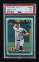 Paul Skenes 2024 Topps Update Aqua #US100 RC (PSA 9) at PristineAuction.com