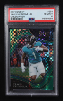 Travis Etienne Jr. 2021 Select Prizm Green #354 #5/5 RC (PSA 10) at PristineAuction.com