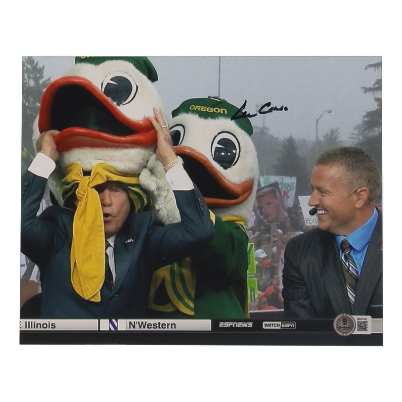 Lee Corso Signed "ESPN" 8x10 Photo (Beckett) at PristineAuction.com Lee Corso Signed "ESPN" 8x10 Photo (Beckett) at PristineAuction.com