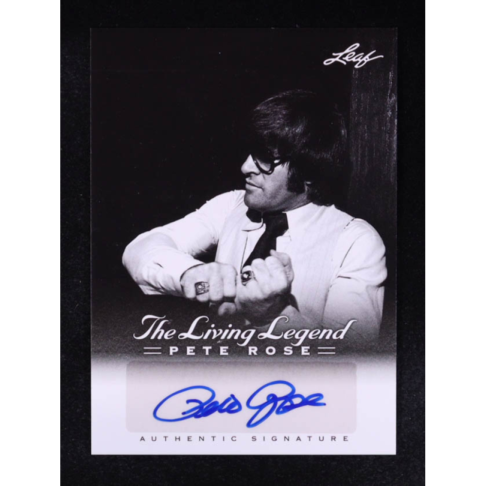 Pete Rose 2012 Leaf Pete Rose The Living Legend Autographs #AU22 at PristineAuction.com