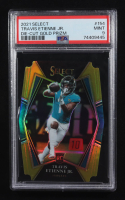 Travis Etienne Jr. 2021 Select Prizm Gold Die Cut #154 #03/10 RC (PSA 9) at PristineAuction.com
