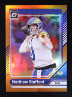 Matthew Stafford 2024 Donruss Optic Orange #113 #120/249 at PristineAuction.com