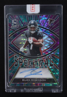 Bijan Robinson 2023 Panini Spectra Spectral Signatures Celestial #4 #73/99 RC at PristineAuction.com