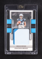 Jonathon Brooks 2024 Panini One Originals Rookie Patch #OOP-JBS RC #42/99 at PristineAuction.com