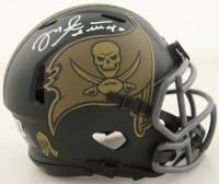 Mike Alstott Signed Buccaneers Salute to Service Alternate Speed Mini Helmet (Beckett) at PristineAuction.com