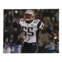 Willie McGinest Signed Patriots 8x10 Photo (Beckett) at PristineAuction.com