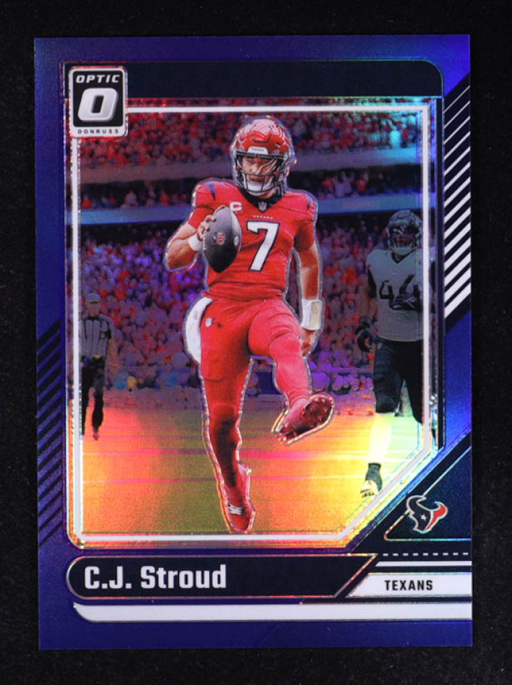 CJ Stroud 2024 Donruss Optic Blue #76 #143/199