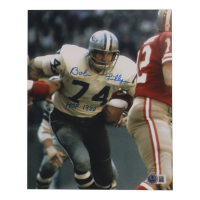 Bob Lilly Signed Cowboys 8x10 Photo Inscribed "HOF 1980" (Beckett) at PristineAuction.com