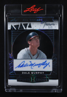 Dale Murphy 2025 Leaf Sports Heroes All Decade Team '80s Autograph Clear Platinum #D80DM1 #1/1 at PristineAuction.com