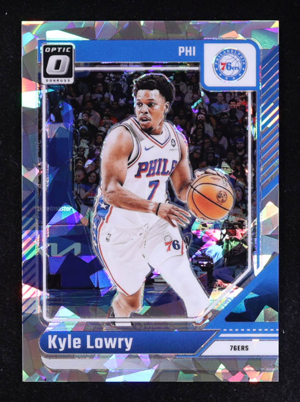 Kyle Lowry 2024-25 Donruss Optic Cracked Ice #69 #13/25 at PristineAuction.com Kyle Lowry 2024-25 Donruss Optic Cracked Ice #69 #13/25 at PristineAuction.com