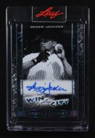 Reggie Jackson 2025 Leaf Sports Heroes Win City Autographs Prismatic Platinum Blue #WCRJ1 #3/7 at PristineAuction.com