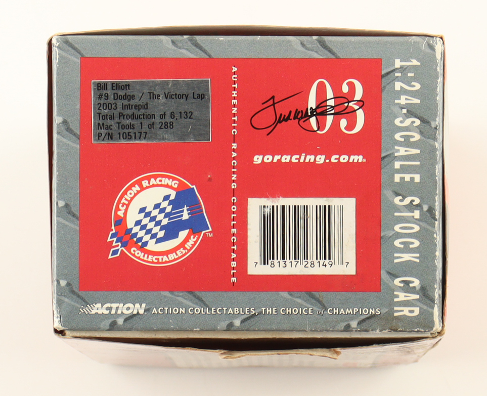 Bill Elliott LE NASCAR #9 Dodge / The Victory Lap - 2003 Intrepid 1:24 Scale Diecast Car at PristineAuction.com Bill Elliott LE NASCAR #9 Dodge / The Victory Lap - 2003 Intrepid 1:24 Scale Diecast Car at PristineAuction.com