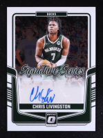 Chris Livingston 2024-25 Donruss Optic Signature Series #19 at PristineAuction.com