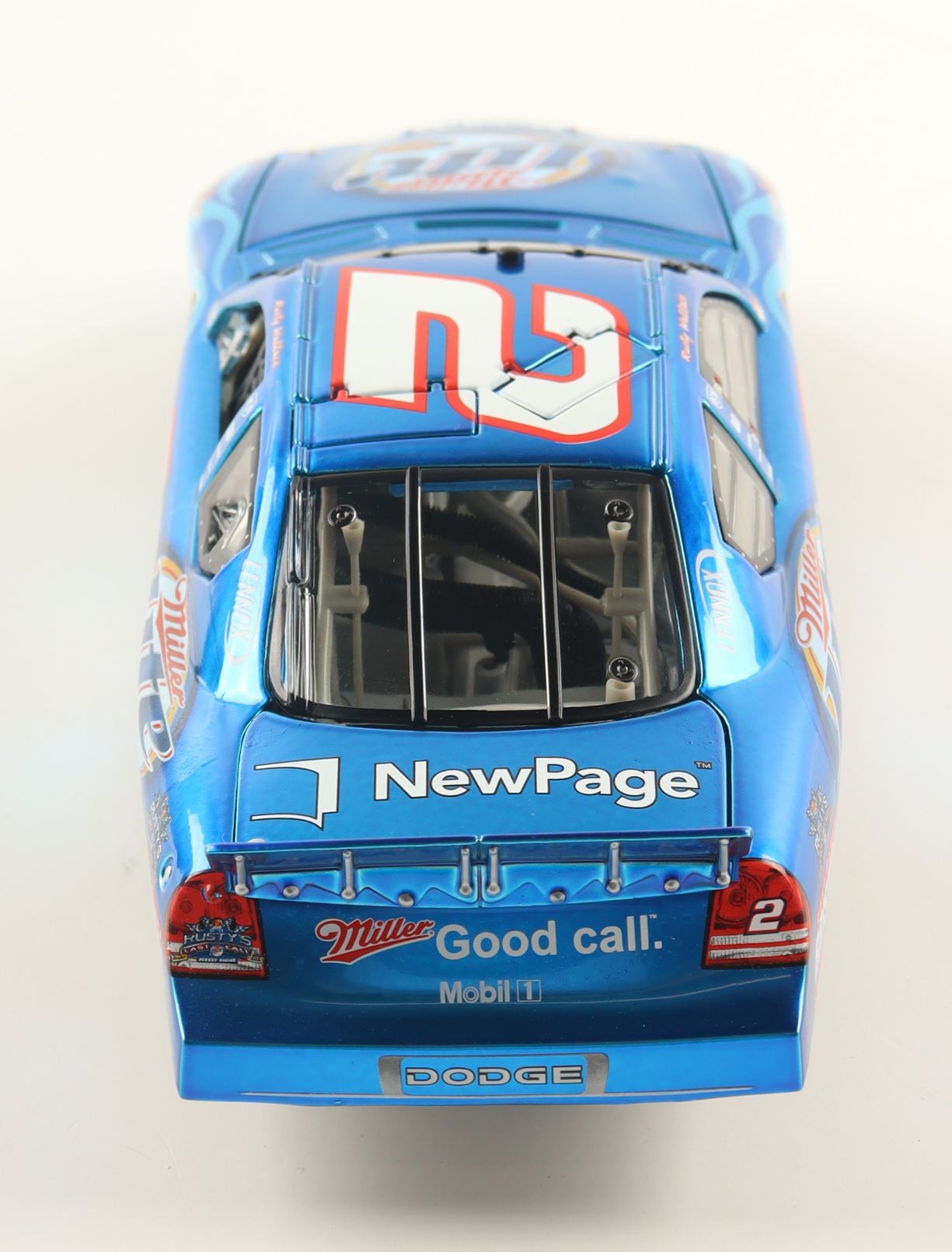 Rusty Wallace LE NASCAR #2 Miller Lite / Bristol Special - 2005 Charger 1:24 Scale Diecast Car at PristineAuction.com Rusty Wallace LE NASCAR #2 Miller Lite / Bristol Special - 2005 Charger 1:24 Scale Diecast Car at PristineAuction.com