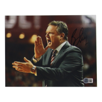 Bill Self Signed Oklahoma State Cowboys 8x10 Photo (Beckett) at PristineAuction.com