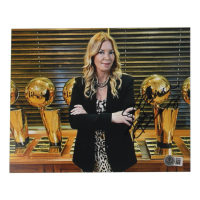 Jeanie Buss Signed Lakers 8x10 Photo (Beckett) at PristineAuction.com