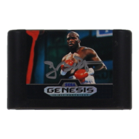 Buster Douglas Signed "James "Buster" Douglas Knockout Boxing" Sega Genesis Game Cartridge (Beckett) at PristineAuction.com