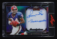Thurman Thomas 2024 Leaf Metal Inscriptions Prismatic Blue #MITT1 #010/100 at PristineAuction.com