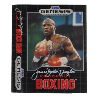 Buster Douglas Signed "James "Buster" Douglas Knockout Boxing" Sega Genesis Game Cover (Beckett) at PristineAuction.com