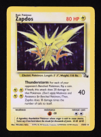 Zapdos 1999 Pokemon Fossil Unlimited #15 Holo at PristineAuction.com